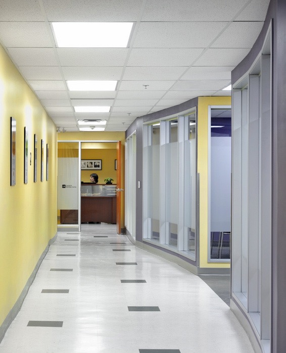 Clinic corridor
